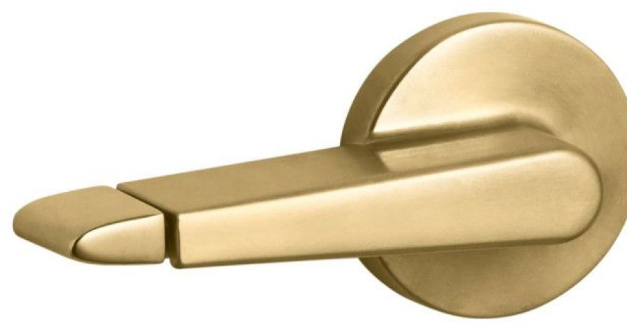 Bathroom Fixture Parts * | Hot Sale Kohler K-9236 Wellworth Right Hand Toilet Lever Vibrant Brushed Moderne Brass