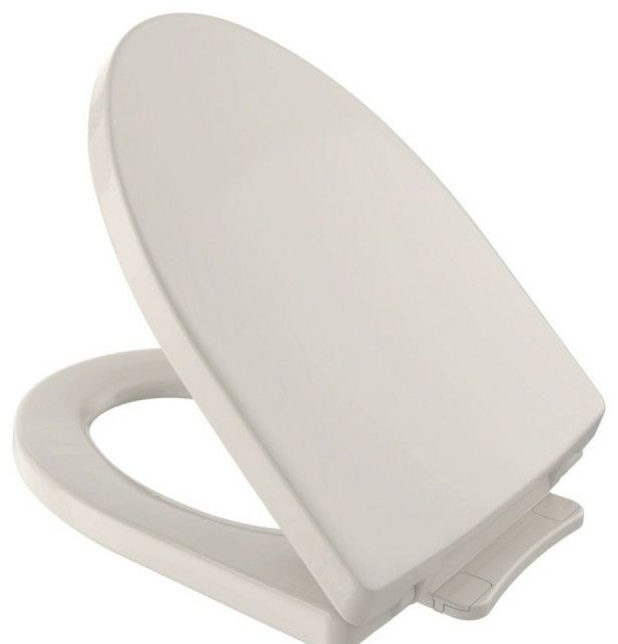 Bathroom Fixture Parts * | Coupon Toto Soire Softclose Elongated Toilet Seat And Lid, Sedona Beige