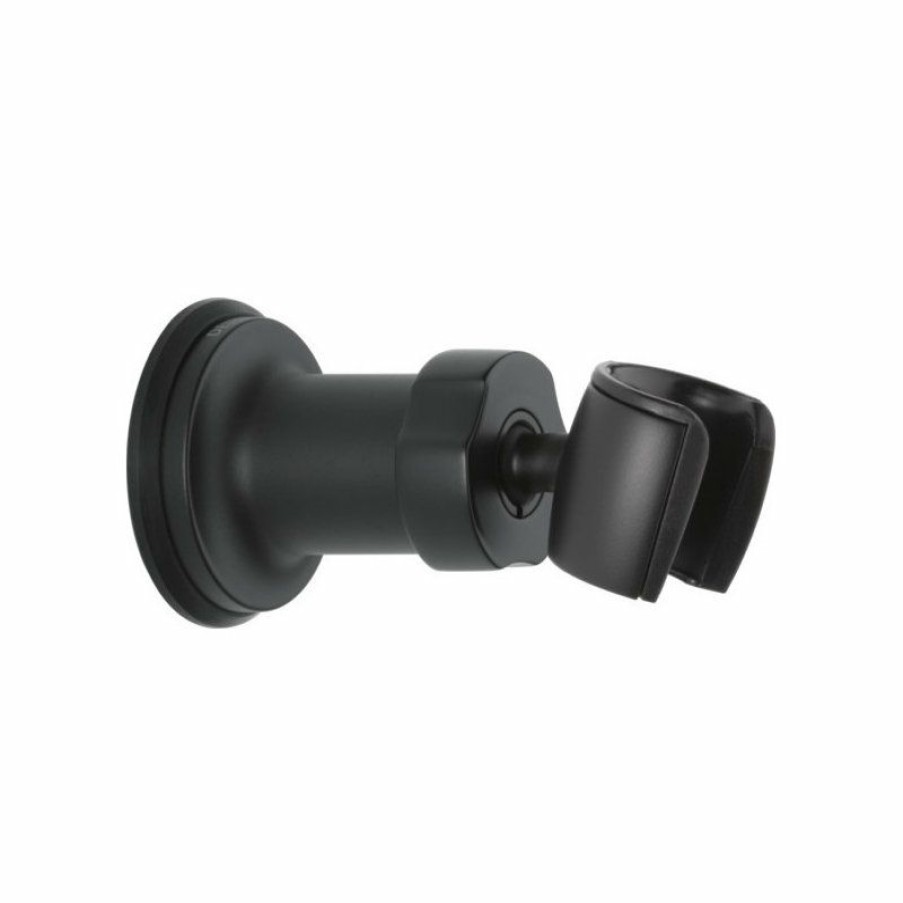 Bathroom Faucets * | Hot Sale Delta Faucet Delta Adjustable Wall Mount For Hand Shower, Matte Black, Rp61294Bl