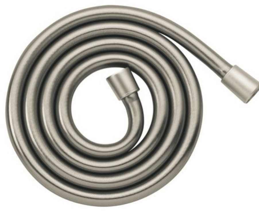 Bathroom Faucets * | Cheap Hansgrohe Usa Hansgrohe Handshower Hose Techniflex, 63 Brushed Nickel