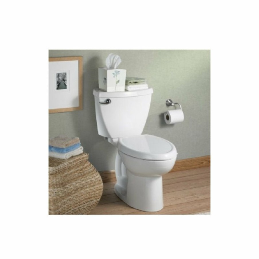 Bathroom Fixture Parts * | Best Pirce American Standard Brands American Standard 5345.110 Cadet 3 Slow Close Round Front Toilet White