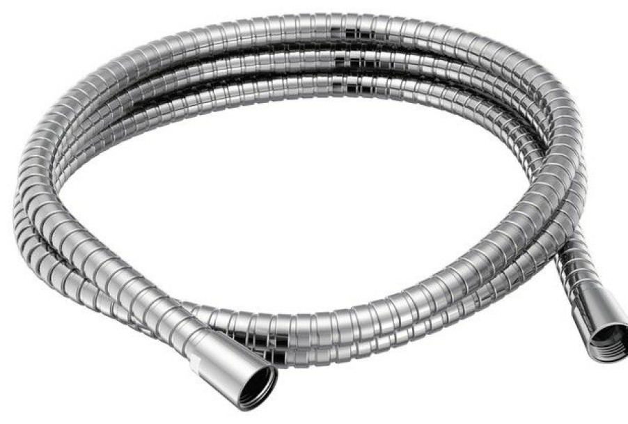 Bathroom Faucets * | Brand New Moen Chrome Handheld Shower Hose Cl155748