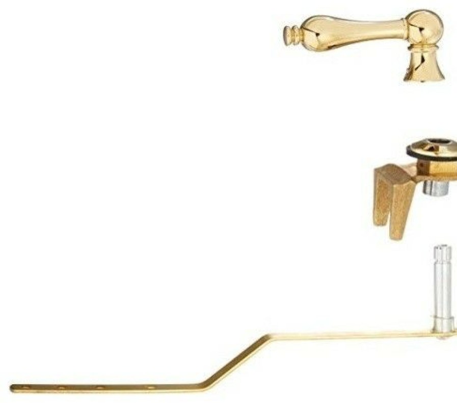 Bathroom Fixture Parts * | Best Deal Kingston Brass Ktal2 Victorian Toilet Tank Lever, Polished Brass