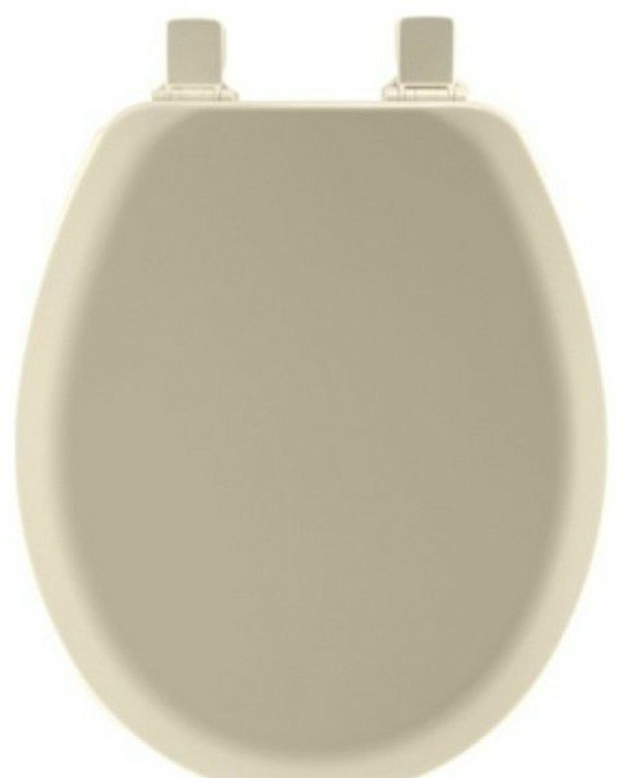 Bathroom Fixture Parts * | New Bemis Mfg Mayfair 41Ec-006 Round Molded Wood Toilet Seat W/Easy-Clean & Change Hinge, Bone