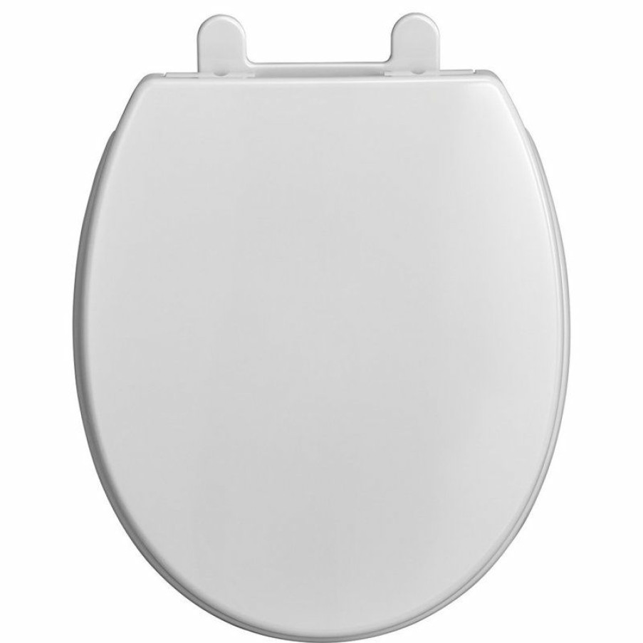 Bathroom Fixture Parts * | Hot Sale American Standard Brands American Standard Transitional Round Front Luxury Toilet Seat, White