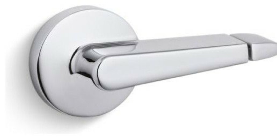 Bathroom Fixture Parts * | Wholesale Kohler Dual-Flush Trip Lever, Left Hand, Polished Chrome