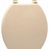 Bathroom Fixture Parts * | Best Deal American Trading House, Inc. Trimmer Wood Toilet Seat, Taupe