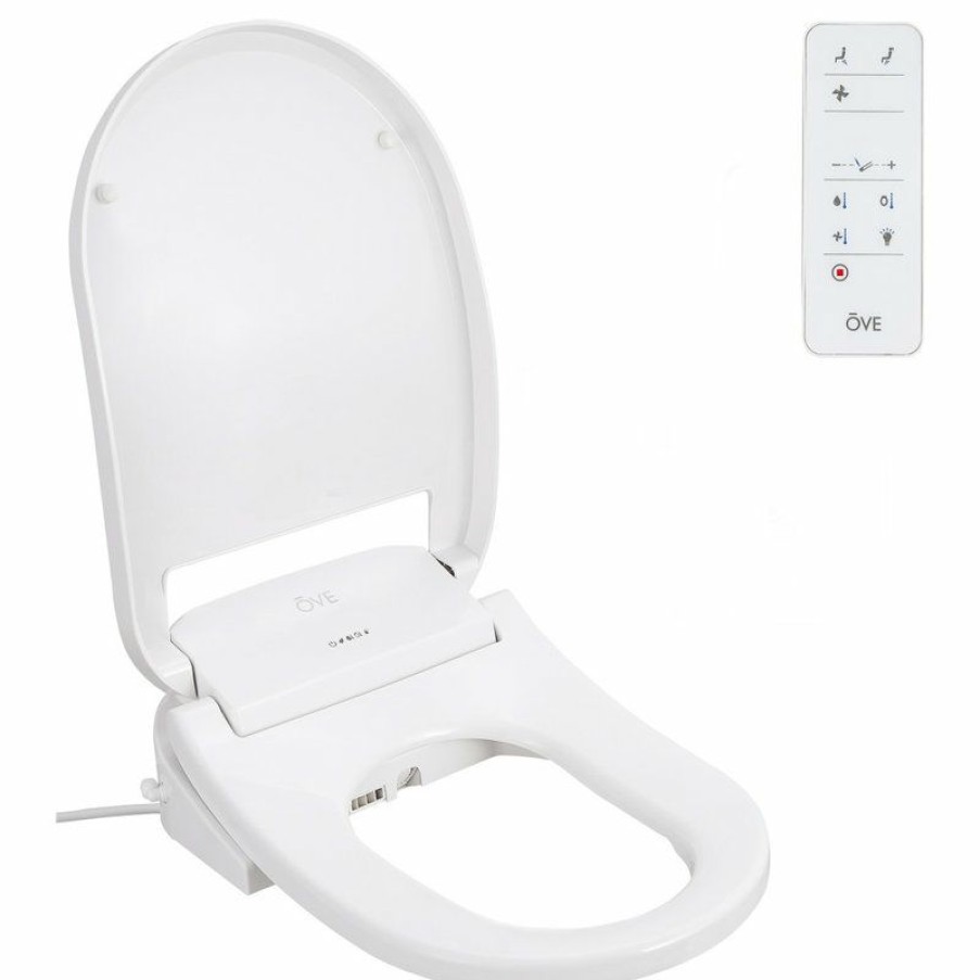 Bathroom Fixture Parts * | New Ove Decors Vanda Smart Toilet Seat