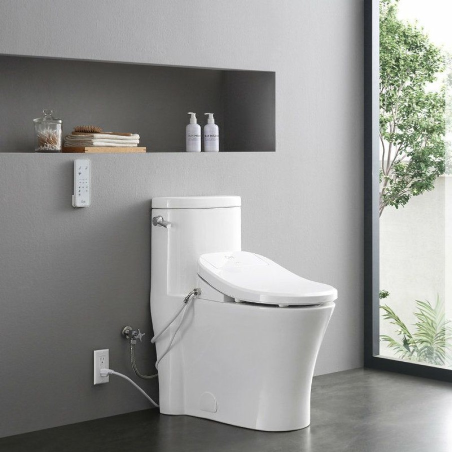 Bathroom Fixture Parts * | New Ove Decors Vanda Smart Toilet Seat