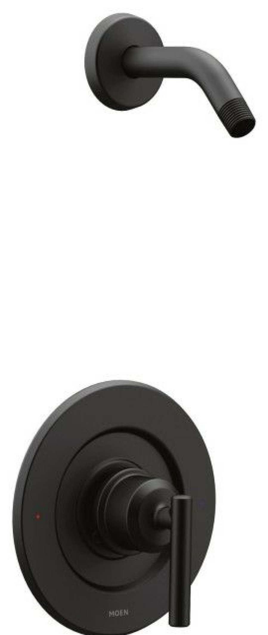 Bathroom Faucets * | Discount Moen Posi-Temp(R Shower Only Matte Black, T2902Nhbl