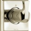 Bathroom Faucets * | Top 10 Delta Faucet Delta Dryden 3-Setting 2-Port Diverter Trim, Polished Nickel, T11851-Pn