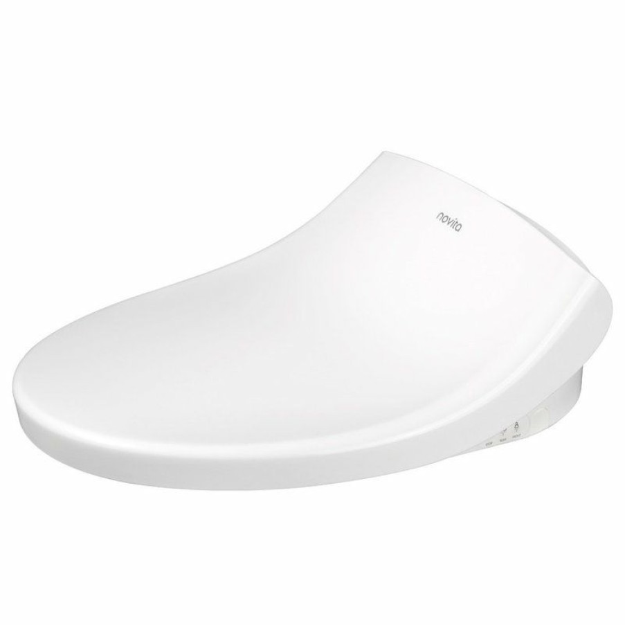 Bathroom Fixture Parts * | Best Pirce Kohler Novita Plastic Elongated Bidet Seat, White