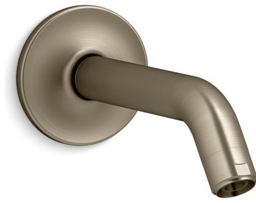 Bathroom Faucets * | Budget Kohler Purist Shower Arm & Flange, Vibrant Brushed Bronze