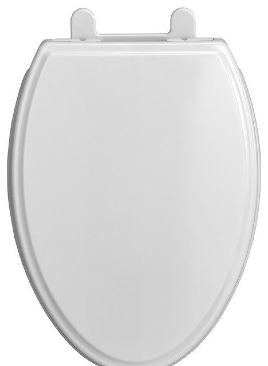 Bathroom Fixture Parts * | Flash Sale American Standard Brands American Standard 5020A.65G Elongated Closed-Front Toilet Seat White