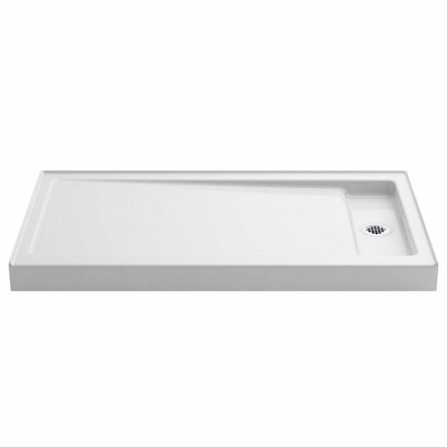 Bathroom Fixture Parts * | Best Reviews Of Kohler K-9166 Bellwether 60 X 32 Single Threshold Shower Base White