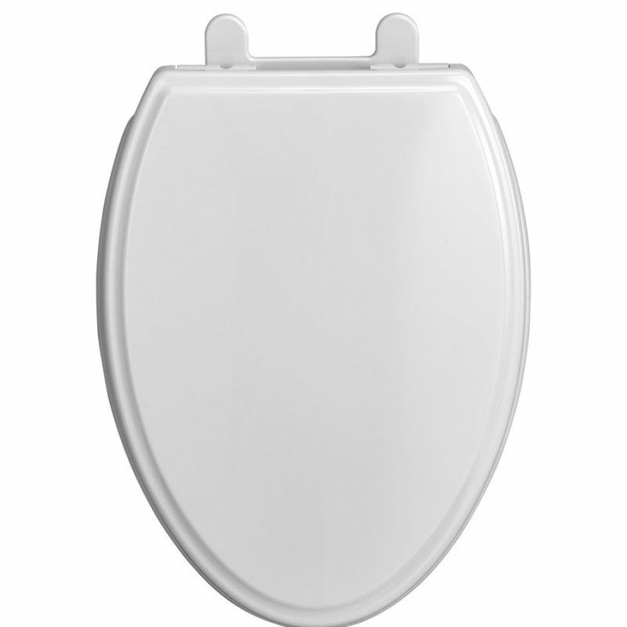 Bathroom Fixture Parts * | Best Sale American Standard Brands American Standard Traditional Elongated Luxury Toilet Seat, White