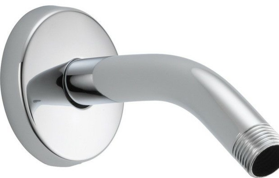 Bathroom Faucets * | Wholesale Delta Faucet Delta Universal Showering Components Shower Arm & Flange, Chrome, U4993-Pk