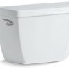 Bathroom Fixture Parts * | Best Pirce Kohler Wellworth 1.28 Gpf Toilet Tank W/ Class Five Flushing Technology, White