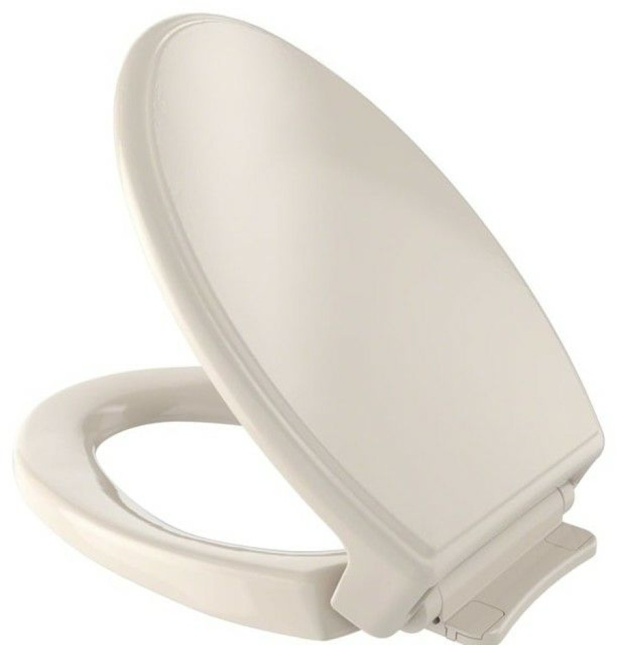 Bathroom Fixture Parts * | Flash Sale Toto Ss154 Softclose Elongated Closed-Front Toilet Seat And Lid Bone