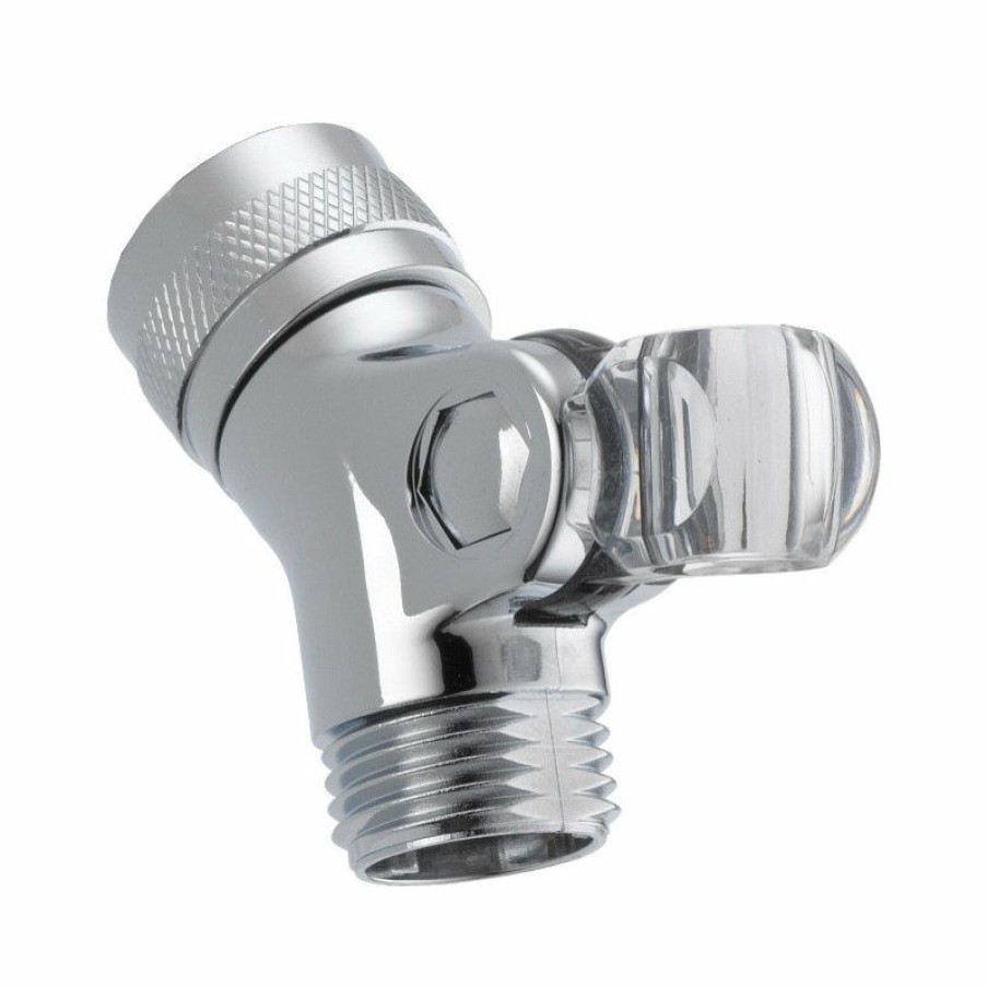 Bathroom Faucets * | Hot Sale Delta Faucet Delta Pin Mount Swivel Connector For Hand Shower, Chrome, U4002-Pk