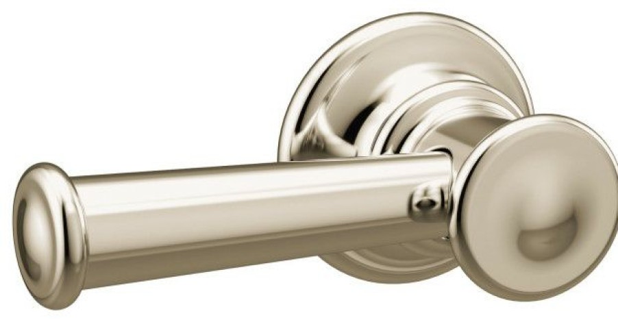 Bathroom Fixture Parts * | Cheapest Moen Belfield Tank Lever Polished Nickel, Yb6401Nl