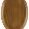 Bathroom Fixture Parts * | Wholesale Ace Trading-Bemis 2 Bemis 19601Cp-263 Elongated Toilet Seat, Oak