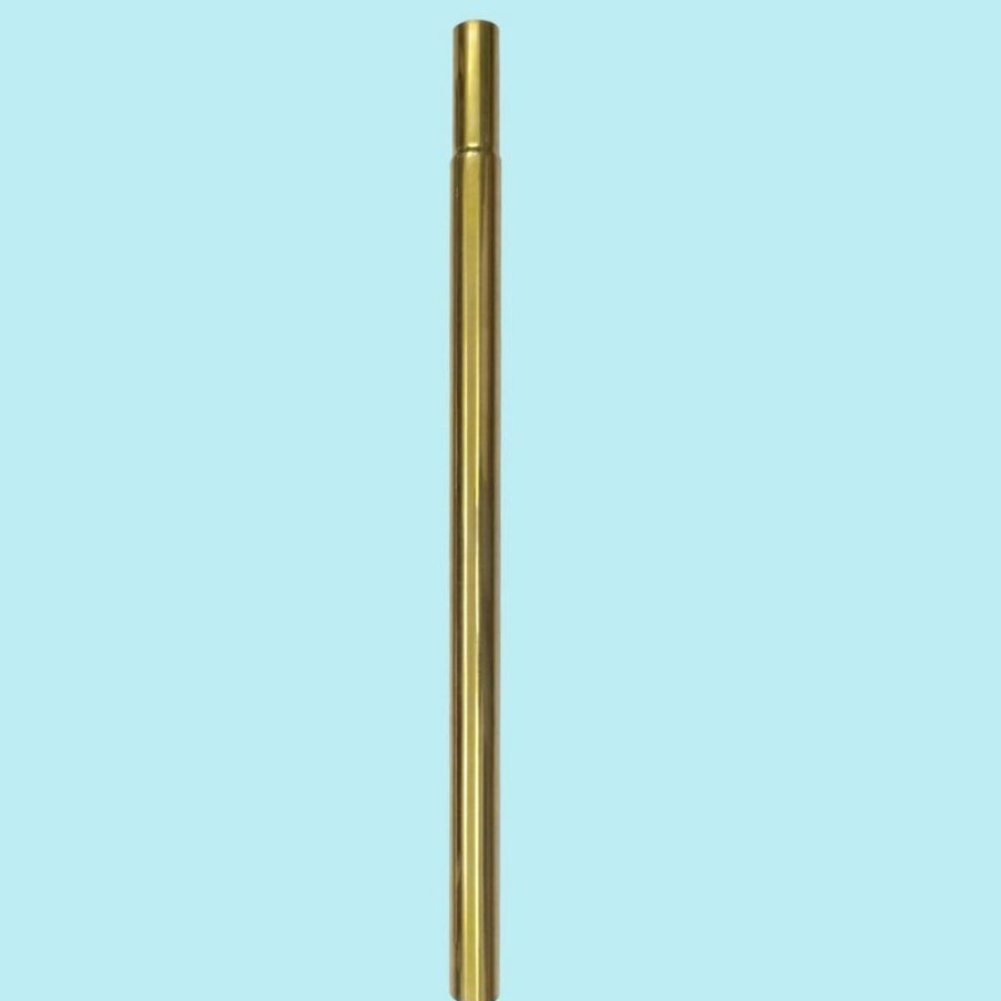 Bathroom Fixture Parts * | Budget Renovators Supply Manufacturing High Tank Toilet 24 Height Extender Flush Pipe In Brass Pvd