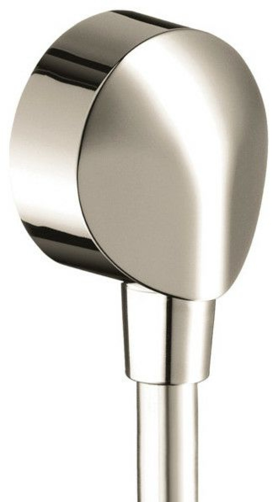 Bathroom Faucets * | Best Pirce Hansgrohe Usa Hansgrohe Fixfit Wall Outlet With Check Valves Polished Nickel