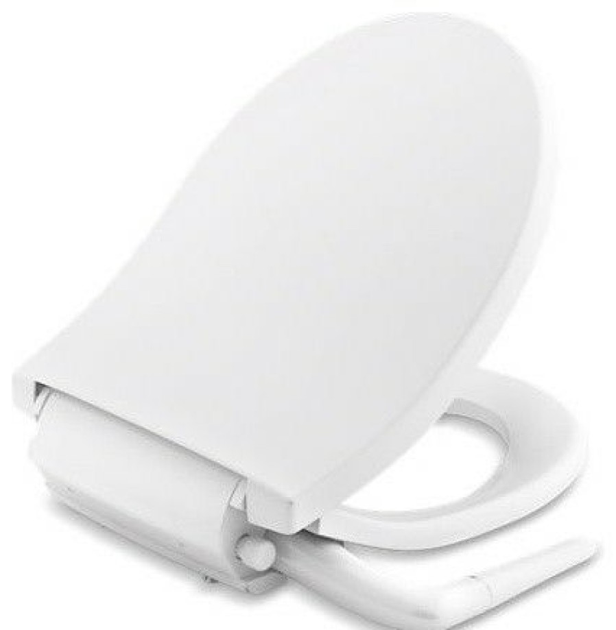 Bathroom Fixture Parts * | Cheapest Kohler Puretide Manual Cleansing Toilet Seat, Round, White