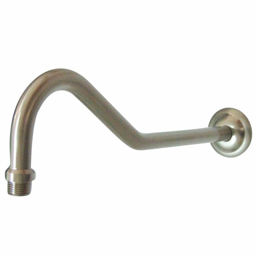 Bathroom Faucets * | Buy Kingston Brass Showerscape 17 Shower Arm, Brushed Nickel