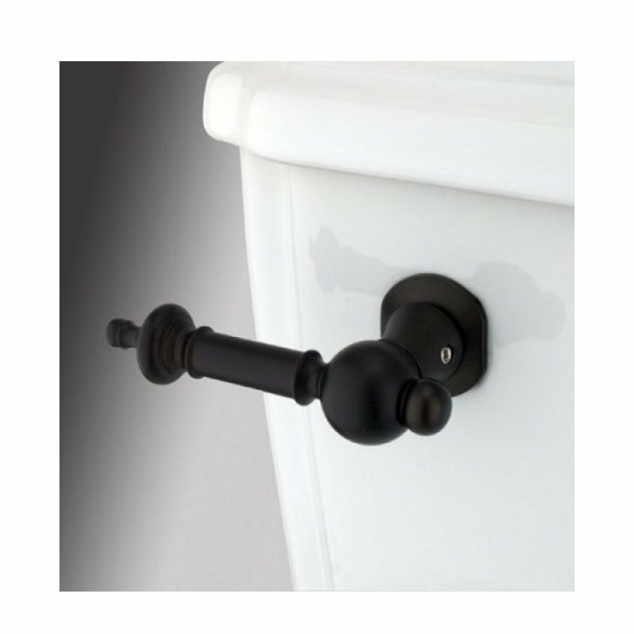 Bathroom Fixture Parts * | Top 10 Kingston Brass Toilet Tank Lever, Oil Rubbed Bronze