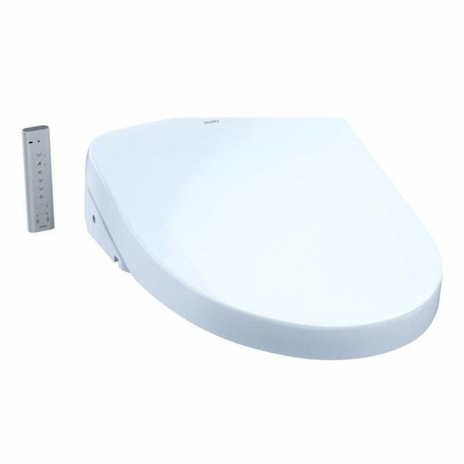 Bathroom Fixture Parts * | Best Sale Toto Sw3056#01 Washlet S550E Elongated Bidet Toilet Seat