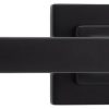 Bathroom Fixture Parts * | Best Reviews Of Miseno Mtl100 Front Mounted Square Modern Tank Lever Flat Black