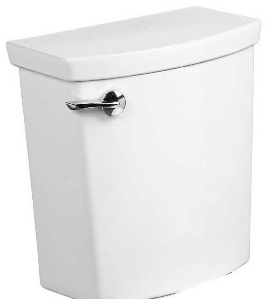 Bathroom Fixture Parts * | Cheap American Standard Brands American Standard H2Optimum Siphonic Right Height Elongated Toilet, White