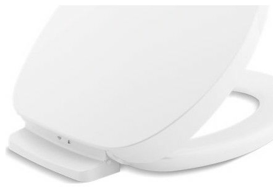 Bathroom Fixture Parts * | Best Sale Kohler Purewarmth Quiet-Close Heated Toilet Seat With Nitelite